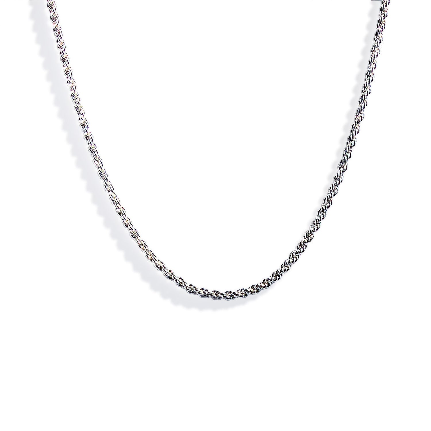 Minerva Rope Chain - Silver – Gather Brooklyn