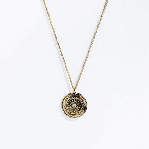 Resilience Pendant - Gold - Gather Brooklyn