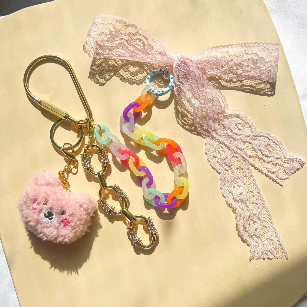 Bag Charms - Girly Bear Set - Gather Brooklyn