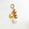 Blooming Heart Bag Charm - Gather Brooklyn
