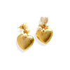 Dolly Heart Statement Earrings - Gather Brooklyn