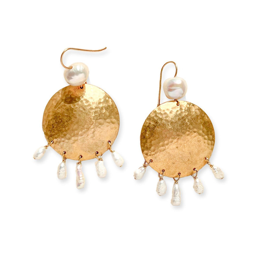 Hectae Pearl Statement Earring - Gather Brooklyn