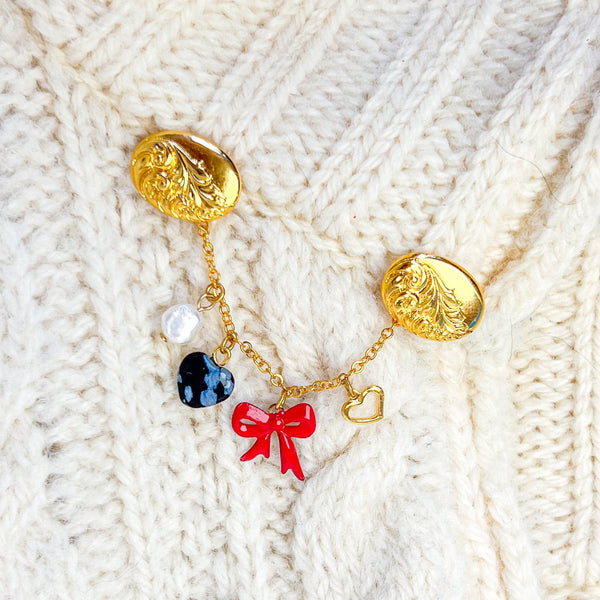 Kate Charms Sweater Pins - Gather Brooklyn