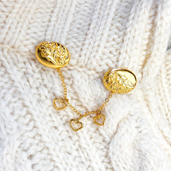 Lovey Charm Sweater Pins - Gather Brooklyn