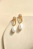 Macaria Pearl Drop Earrings - Gather Brooklyn