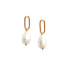 Macaria Pearl Drop Earrings - Gather Brooklyn