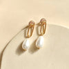 Macaria Pearl Drop Earrings - Gather Brooklyn