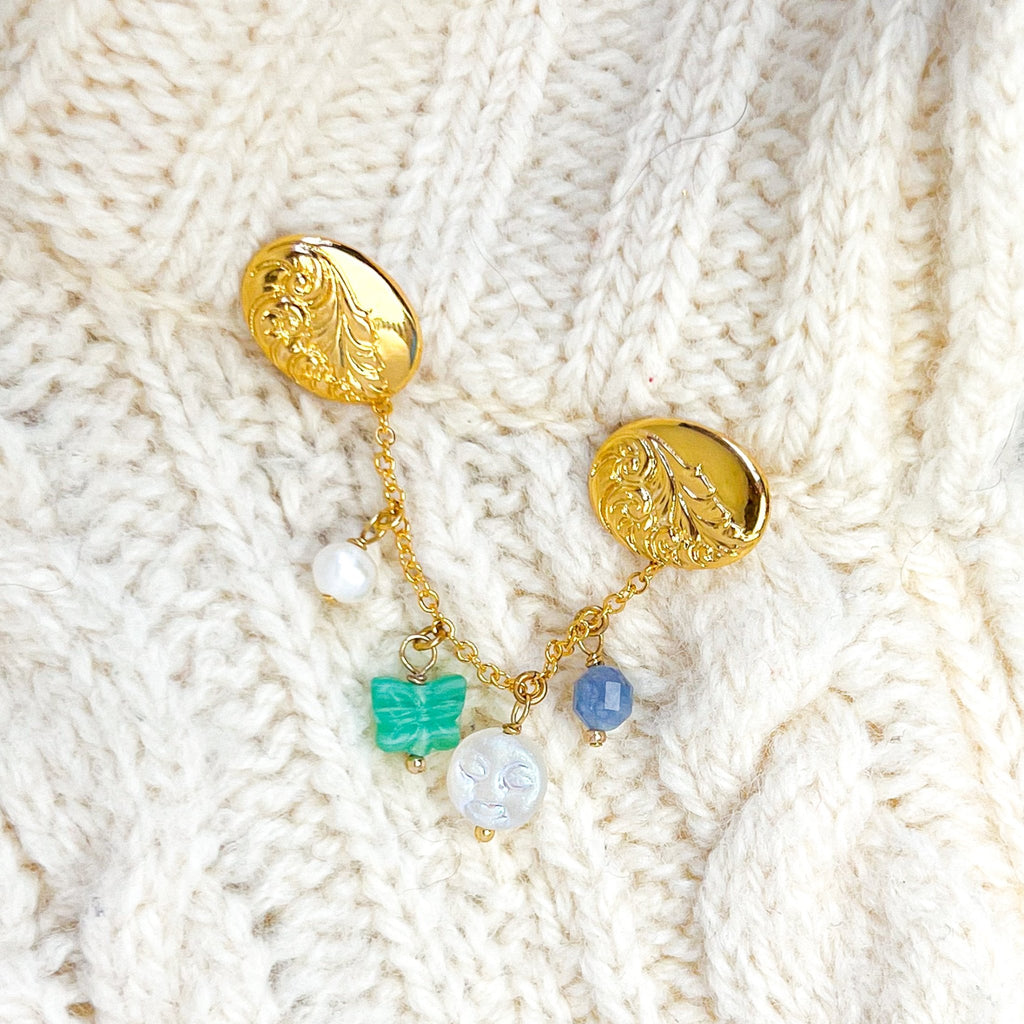 Mara Charm Sweater Pins - Gather Brooklyn