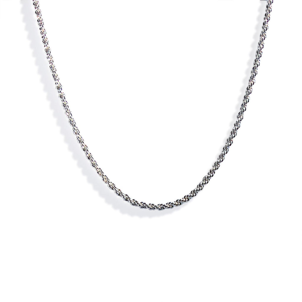 Minerva Rope Chain - Silver - Gather Brooklyn