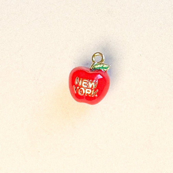New York Apple Charm - Gather Brooklyn