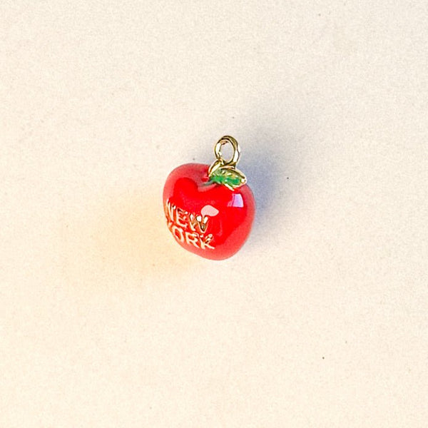 New York Apple Charm - Gather Brooklyn