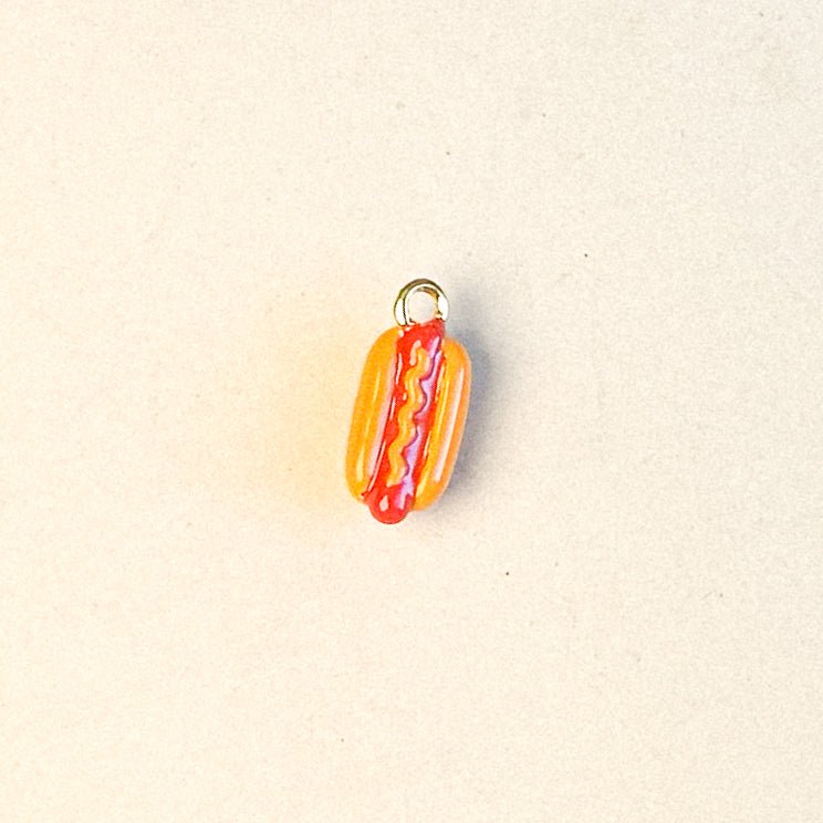 NYC Hot Dog Charm - Gather Brooklyn