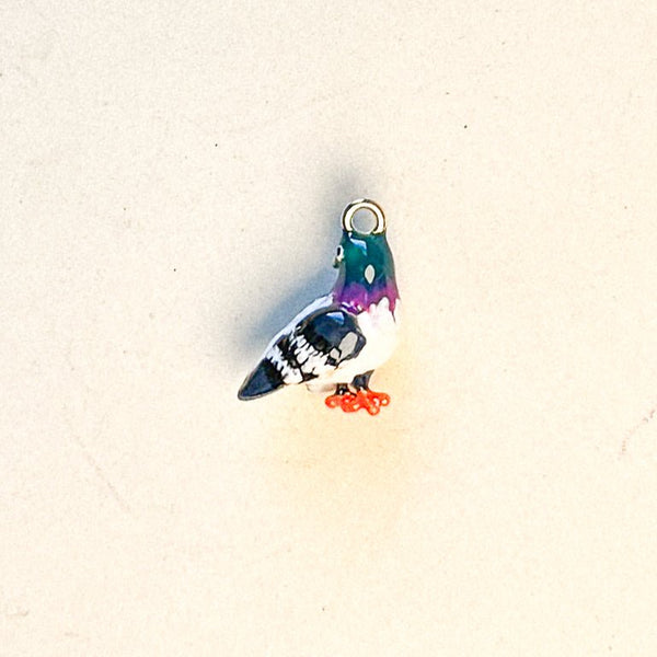 NYC Pigeon Charm - Gather Brooklyn