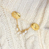 Pearl Charm Sweater Pins - Gather Brooklyn