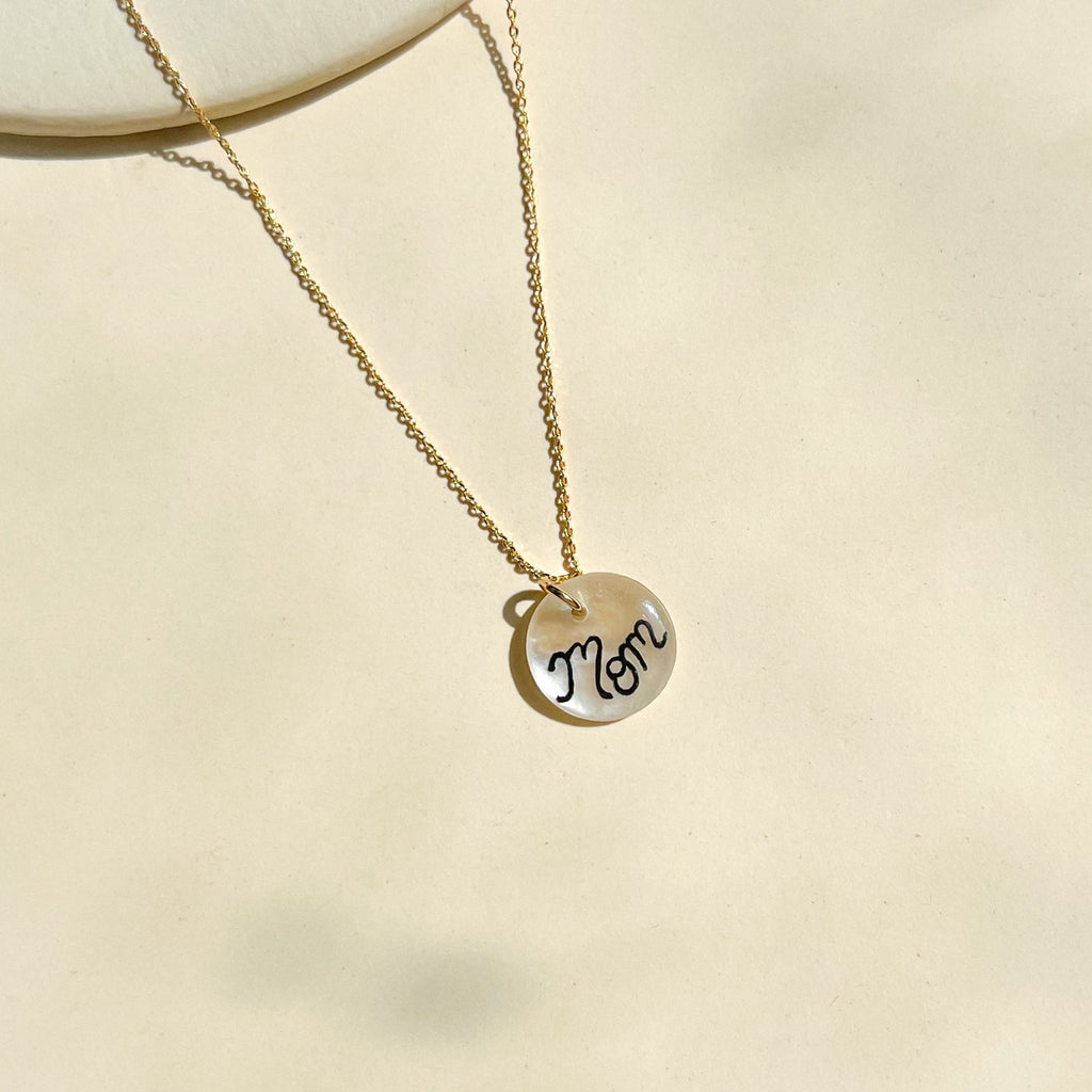 14k Gold Personalized Necklaces Gold Charm Necklace Personalized
