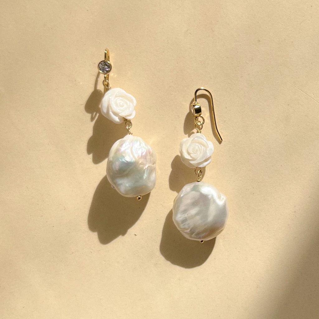 Titania Baroque Pearl Earring - Gather Brooklyn