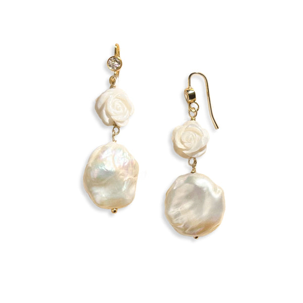 Titania Baroque Pearl Earring - Gather Brooklyn