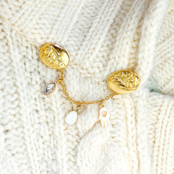 Vera Charm Sweater Pins - Gather Brooklyn