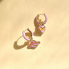 Zenon Pink Hoops - Gather Brooklyn