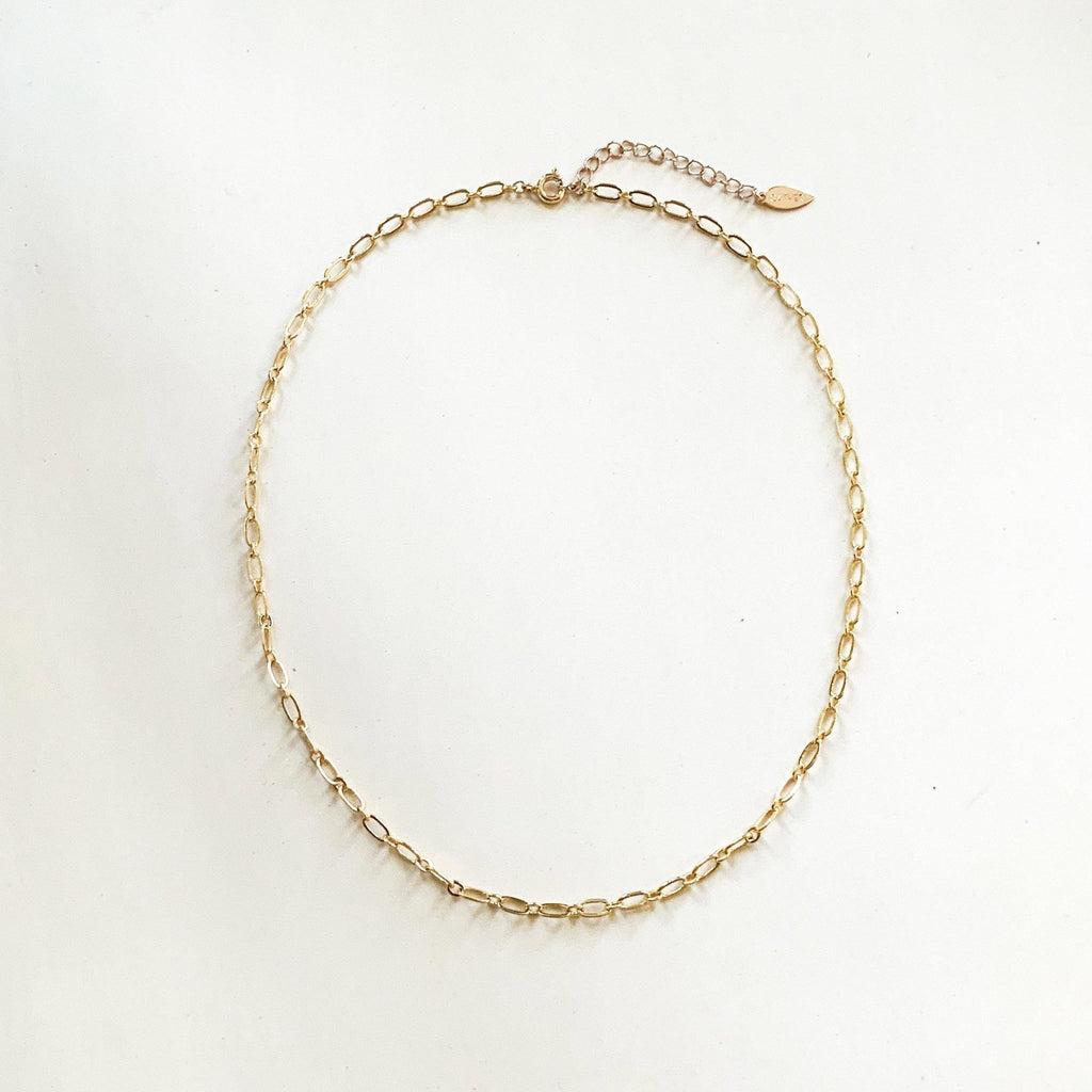 Aster Chain Gold | Affordable Chain Necklace Under $100 | Gather Brooklyn