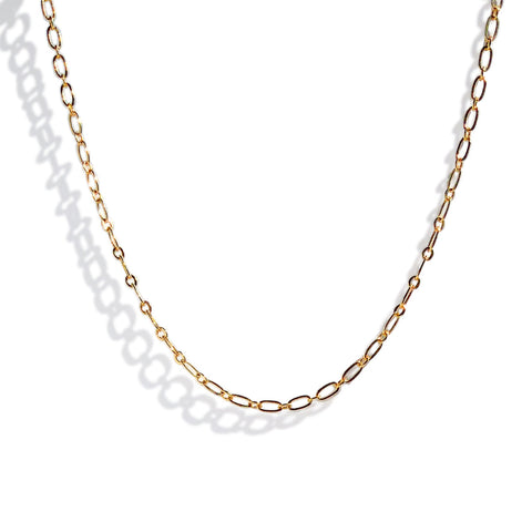 Aster Chain Gold | Affordable Chain Necklace Under $100 | Gather Brooklyn