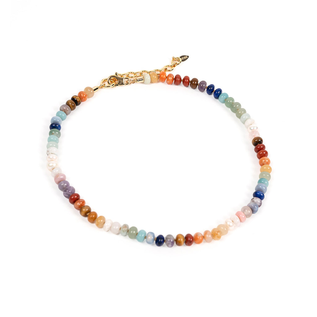 Beaded Necklace Y2k Colorful Bead Necklaces Beaded Vietnam | Ubuy
