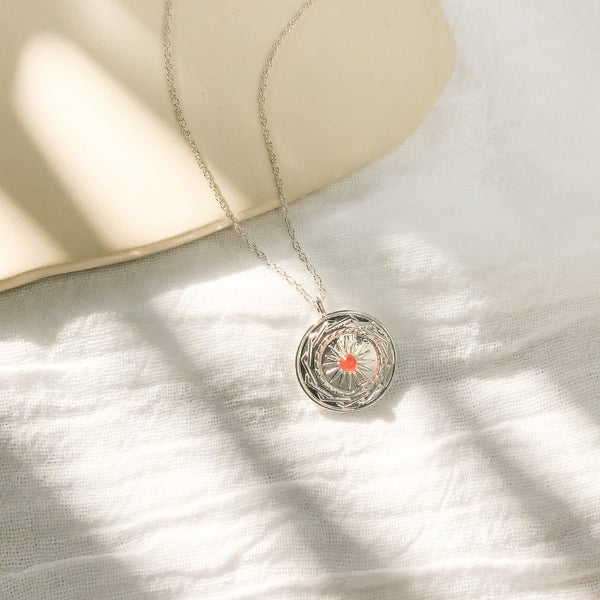 Resilience Pendant - Silver - Gather Brooklyn
