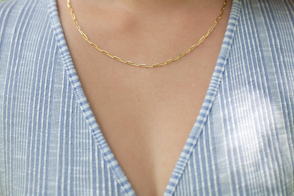 Themis Link Chain - Gold - Gather Brooklyn
